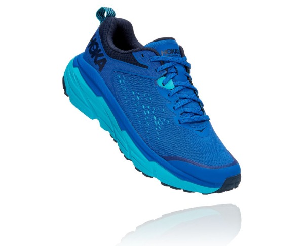 Hoka One One Challenger ATR 6 Mens UK - Blue Trail Running Shoes - ZOHSW6874